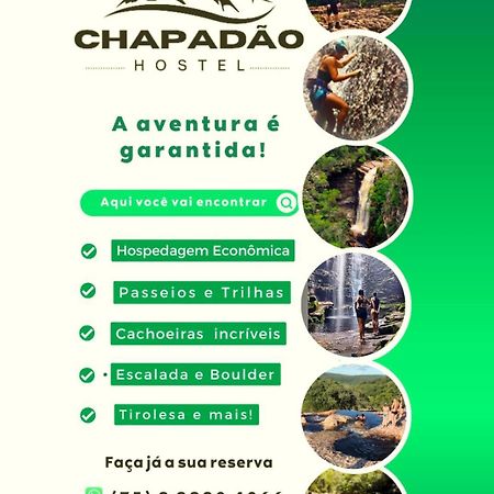 Chapadao Hostel Lencois Esterno foto