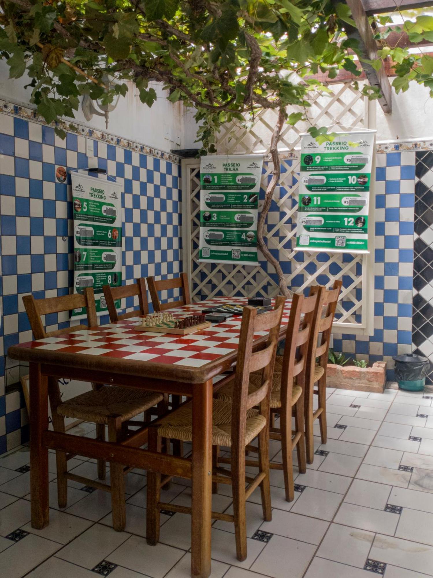 Chapadao Hostel Lencois Esterno foto